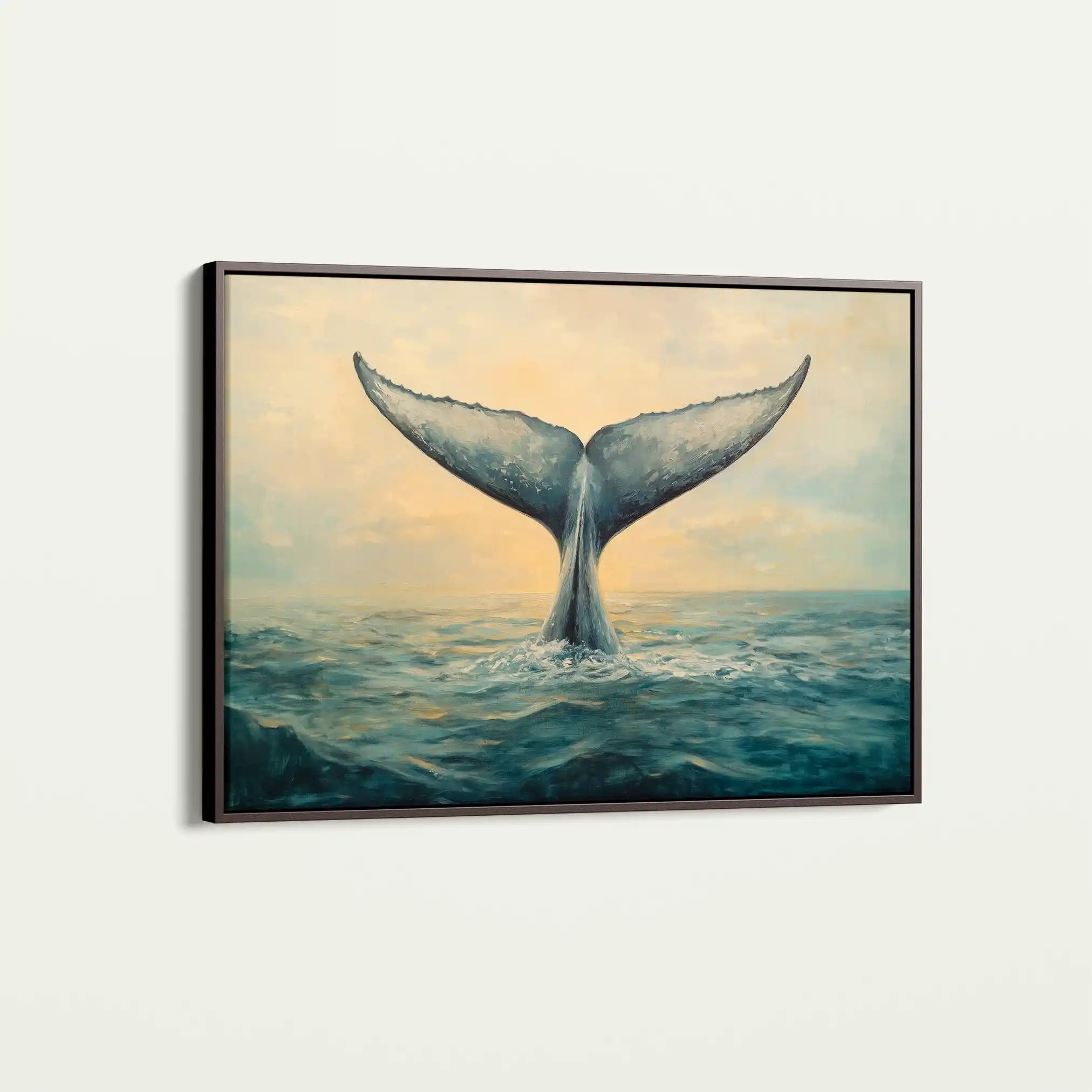 Animals 103 Canvas Art 60 x 40 cm / Black