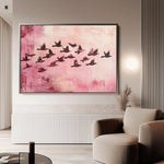 Animals 104 Canvas Art 60 x 40 cm / Black