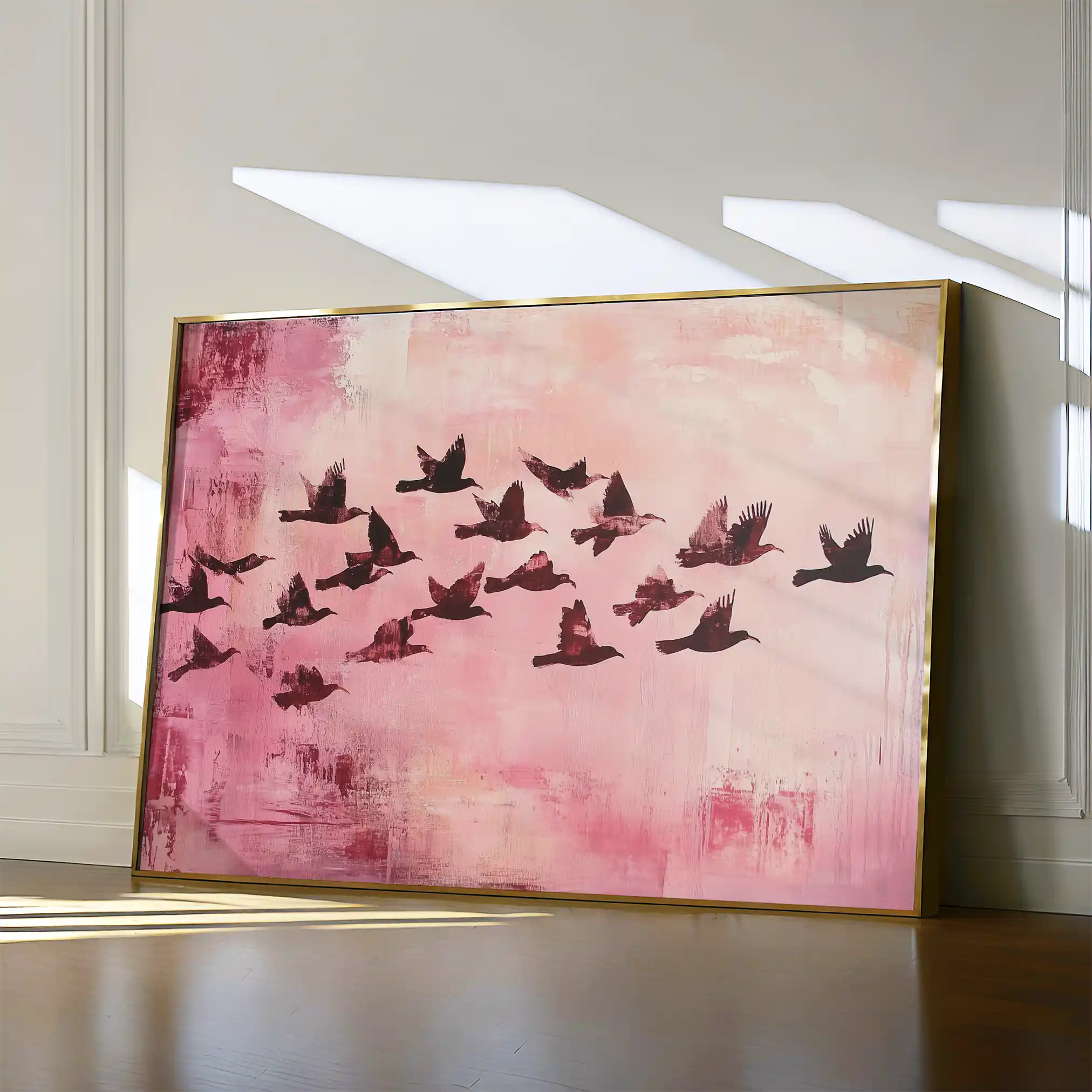 Animals 104 Canvas Art 60 x 40 cm / Black