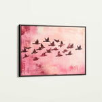 Animals 104 Canvas Art 60 x 40 cm / Black