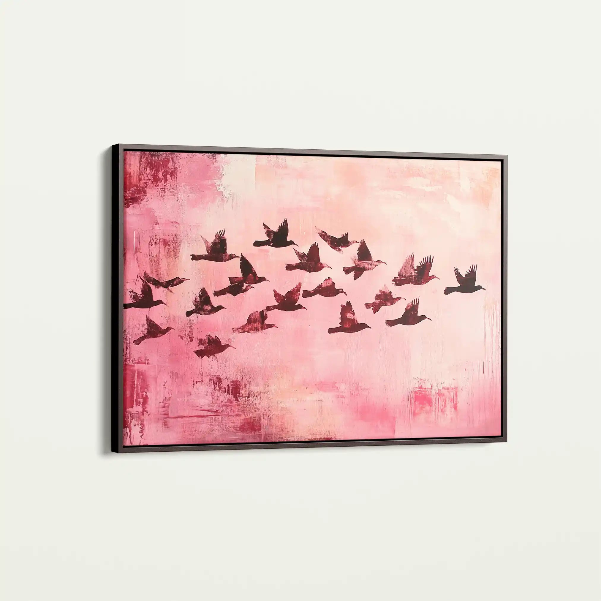 Animals 104 Canvas Art 60 x 40 cm / Black