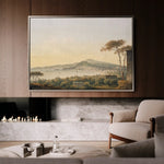 Landscape 104 Canvas Art 60 x 40 cm / Black
