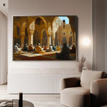 Orientalist 104 Canvas Art 60 x 40 cm / Black