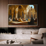 Orientalist 104 Canvas Art 60 x 40 cm / Black