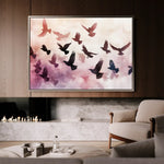 Animals 105 Canvas Art 60 x 40 cm / Black