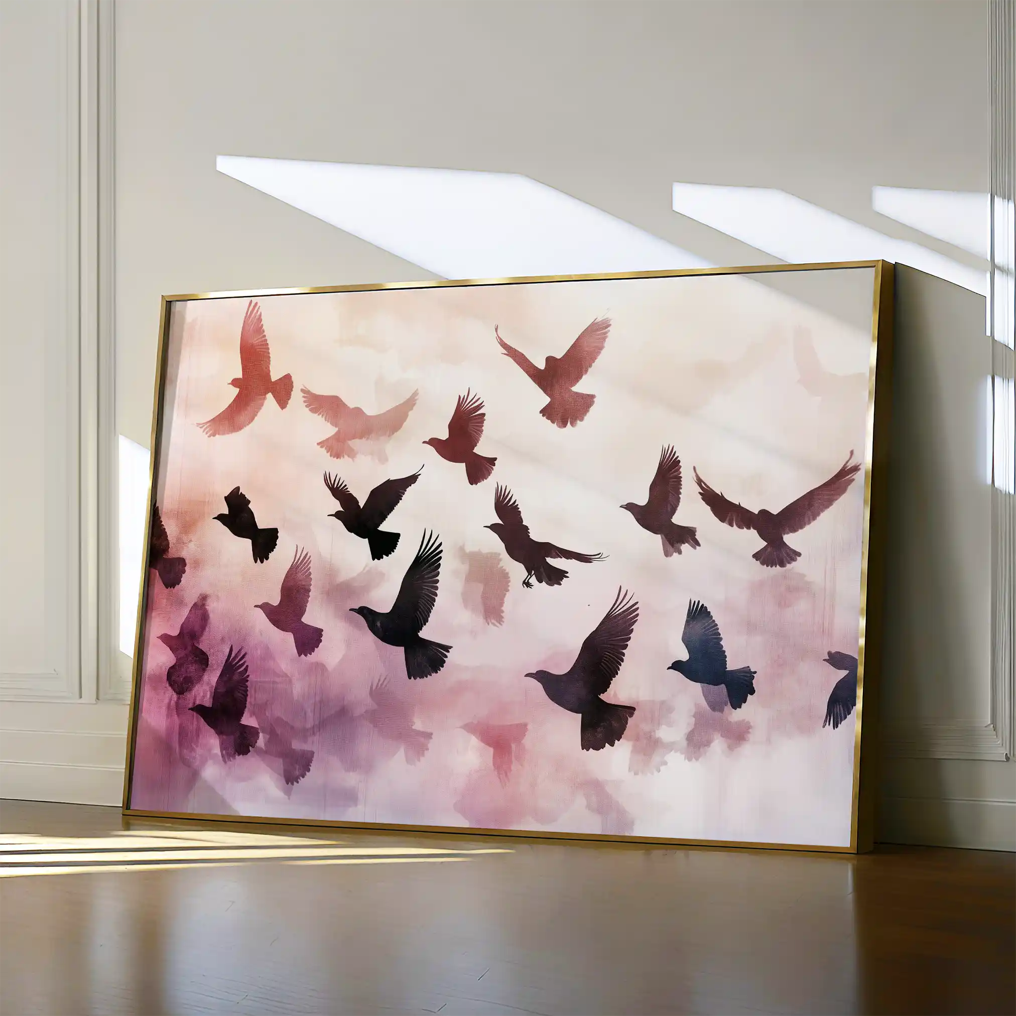 Animals 105 Canvas Art 60 x 40 cm / Black