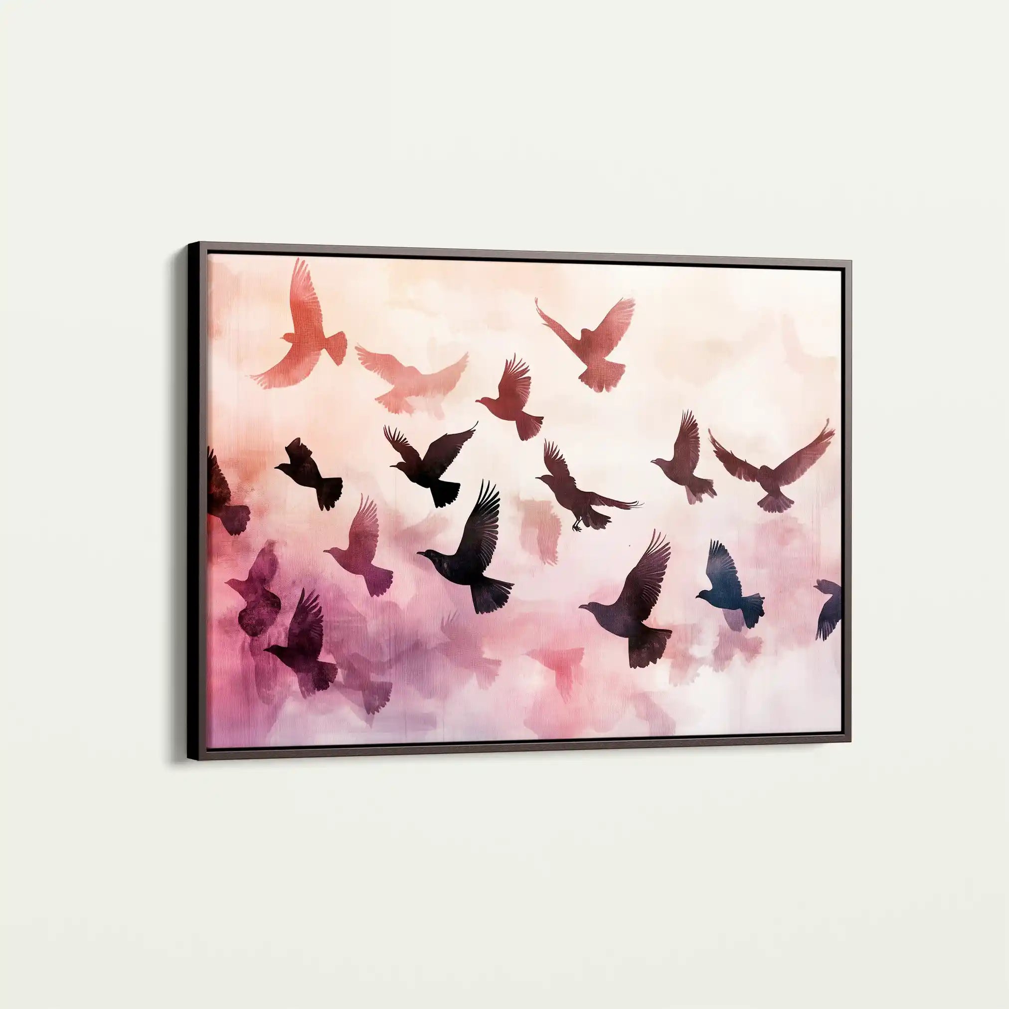 Animals 105 Canvas Art 60 x 40 cm / Black