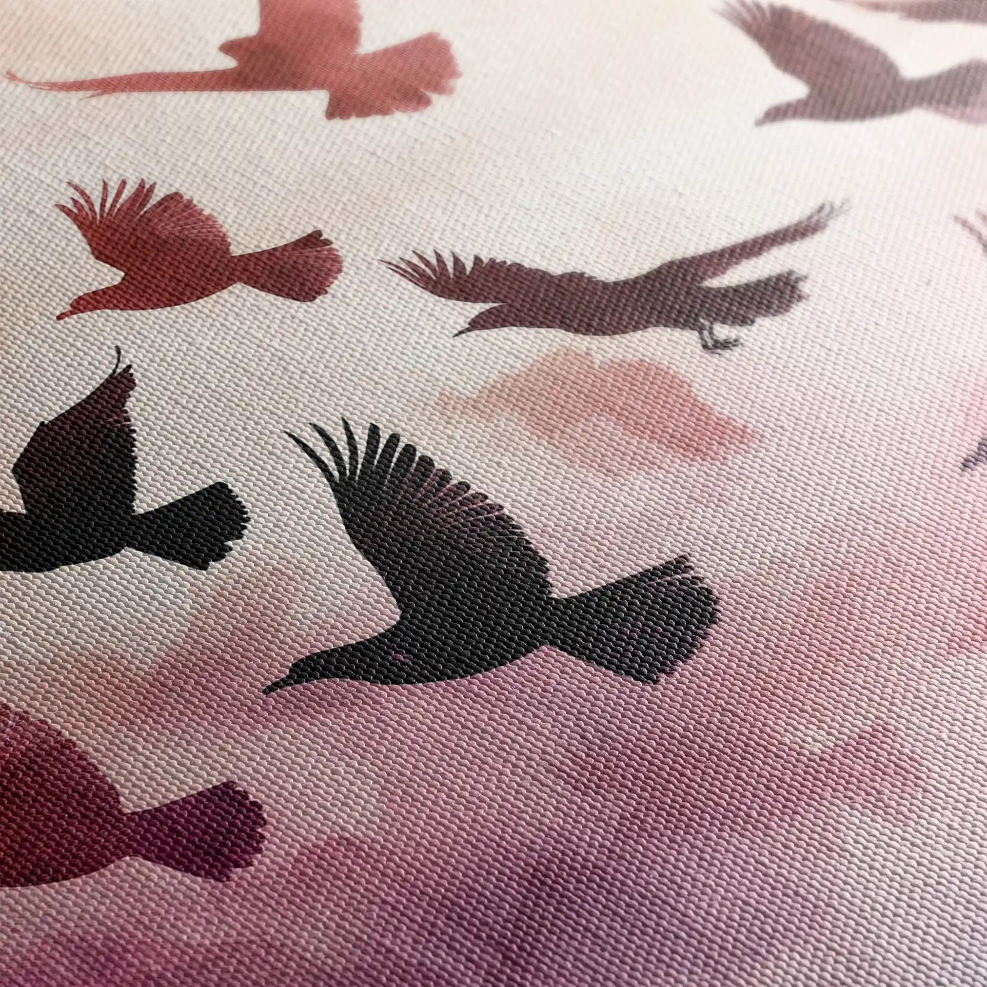 Animals 105 Canvas Art 60 x 40 cm / Black