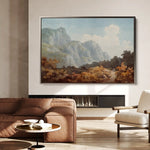 Landscape 105 Canvas Art 60 x 40 cm / Black