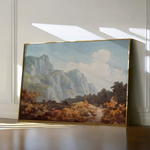 Landscape 105 Canvas Art 60 x 40 cm / Black