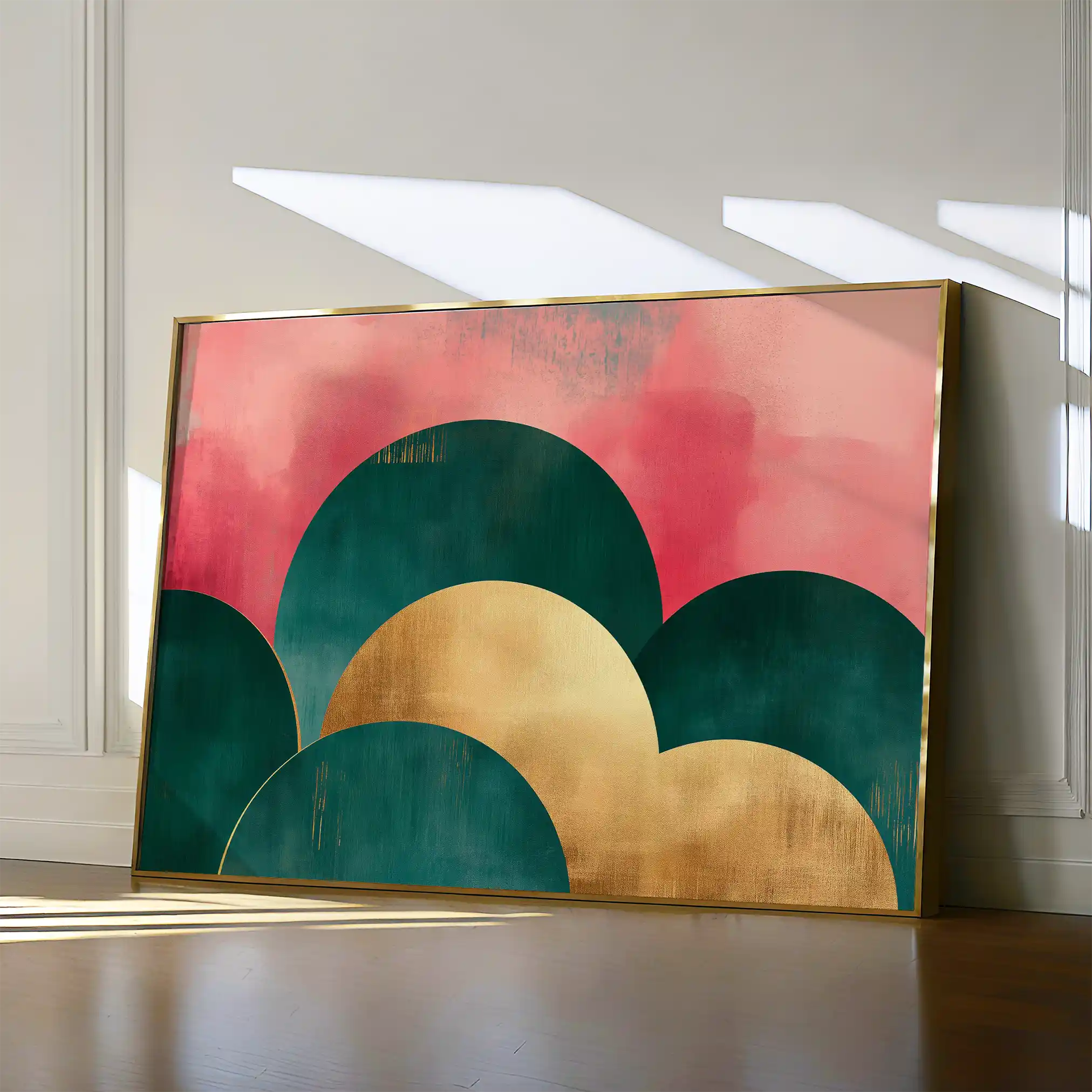 Boho 106 Canvas Art 60 x 40 cm / Black