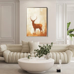 Animals 107 Canvas Art 60 x 40 cm / Black