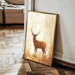 Animals 107 Canvas Art 60 x 40 cm / Black