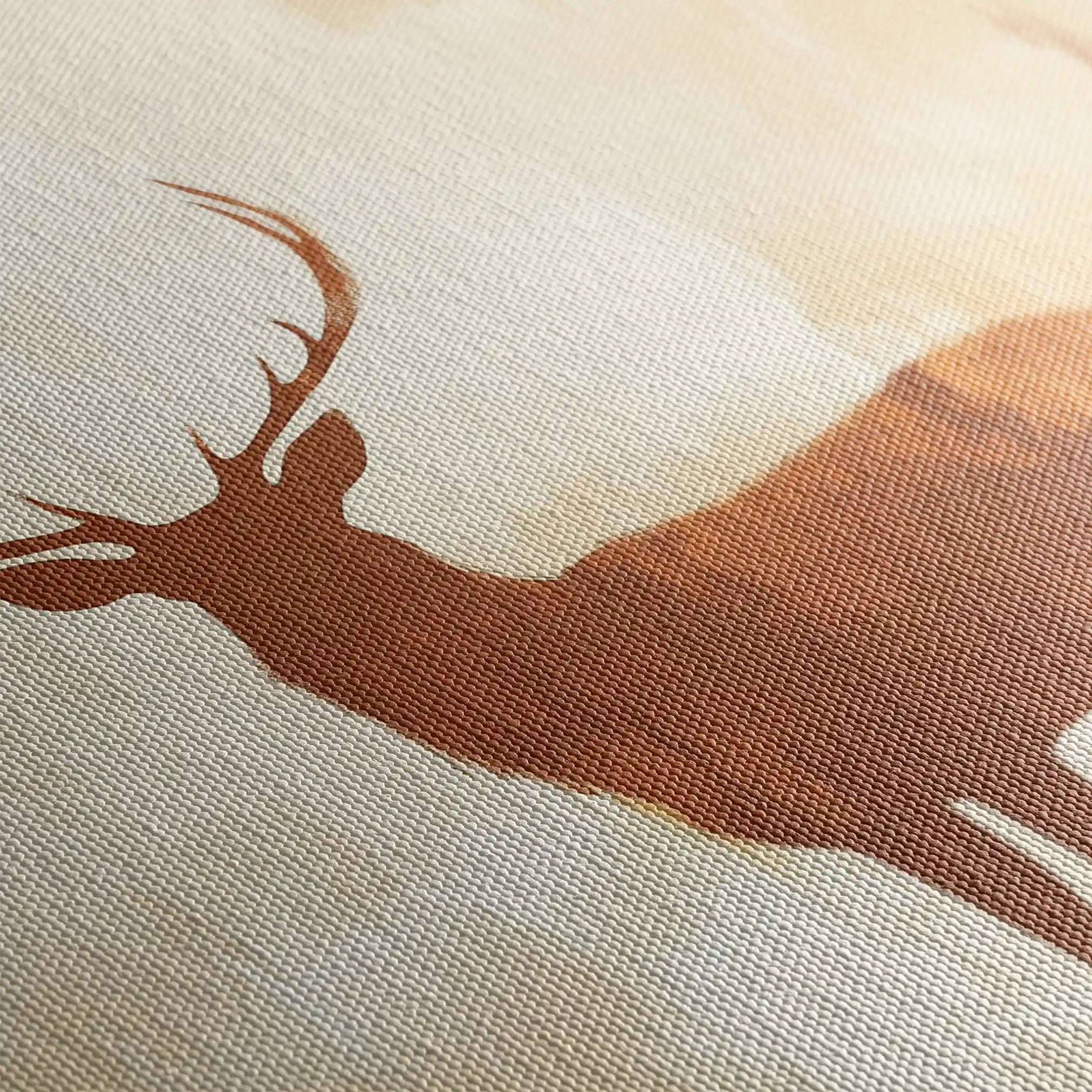 Animals 107 Canvas Art 60 x 40 cm / Black