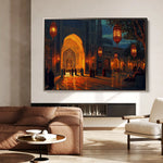 Orientalist 107 Canvas Art 60 x 40 cm / Black