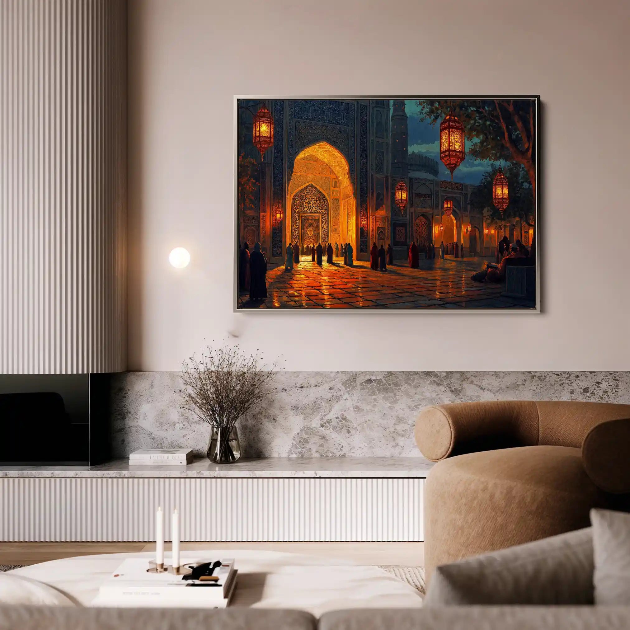 Orientalist 107 Canvas Art 60 x 40 cm / Black