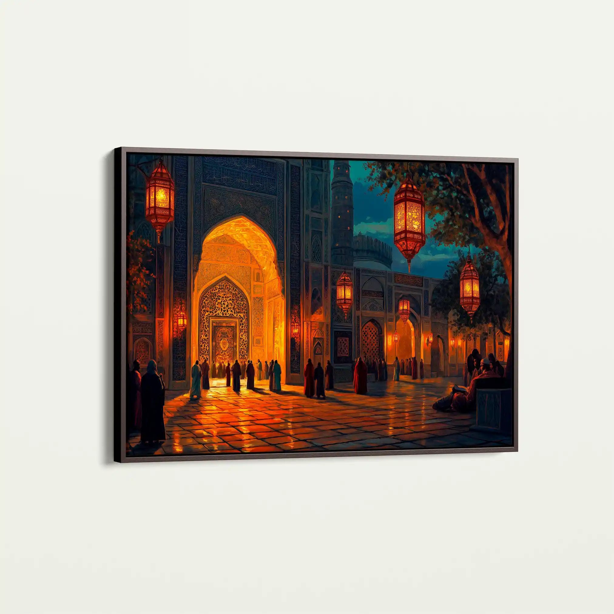 Orientalist 107 Canvas Art 60 x 40 cm / Black