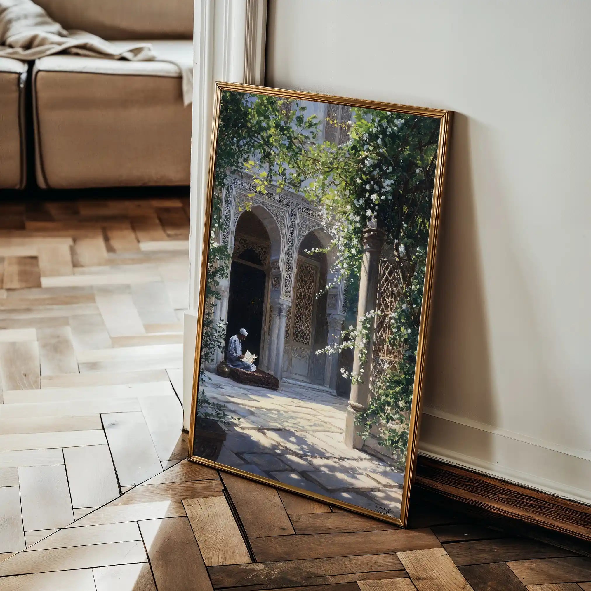 Orientalist 108 Canvas Art 60 x 40 cm / Black