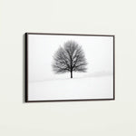 Floral 1086 Canvas Art 60 x 40 cm / Black