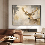 Animals 109 Canvas Art 60 x 40 cm / Black