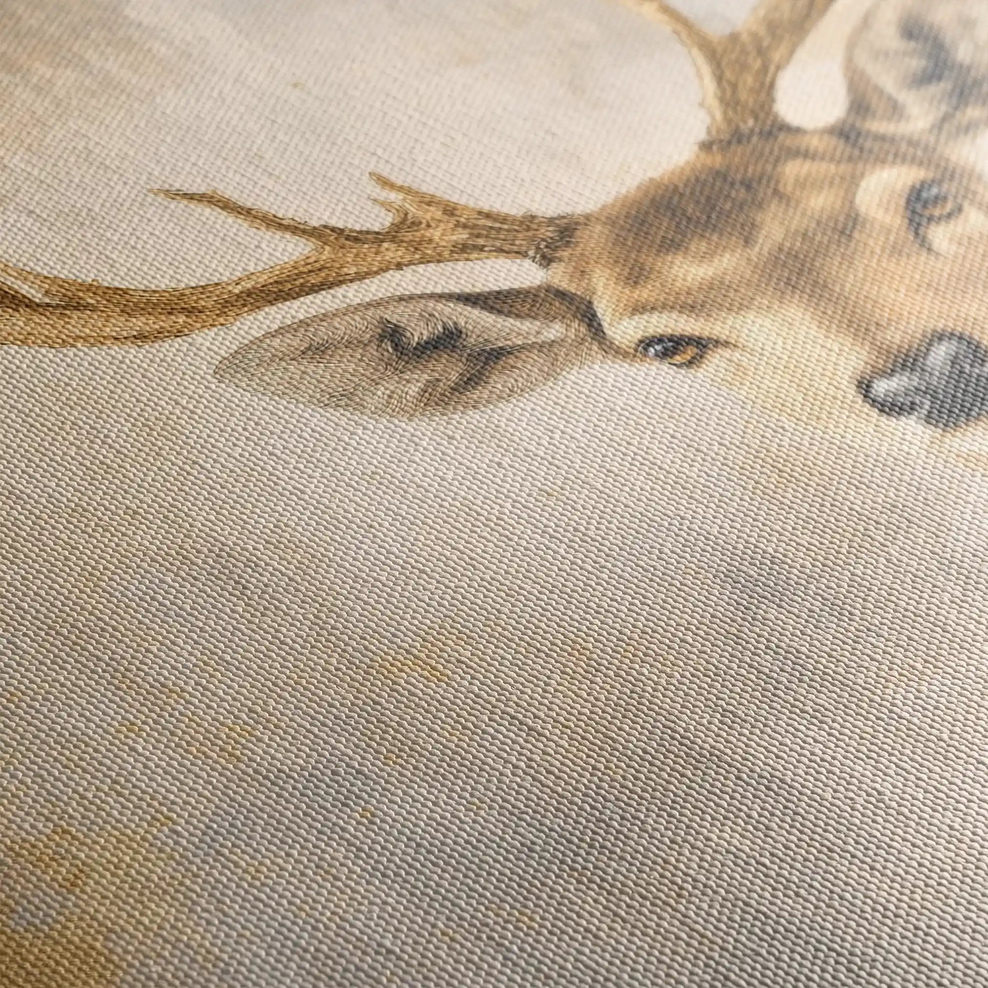 Animals 109 Canvas Art 60 x 40 cm / Black