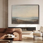 Landscape 109 Canvas Art 60 x 40 cm / Black