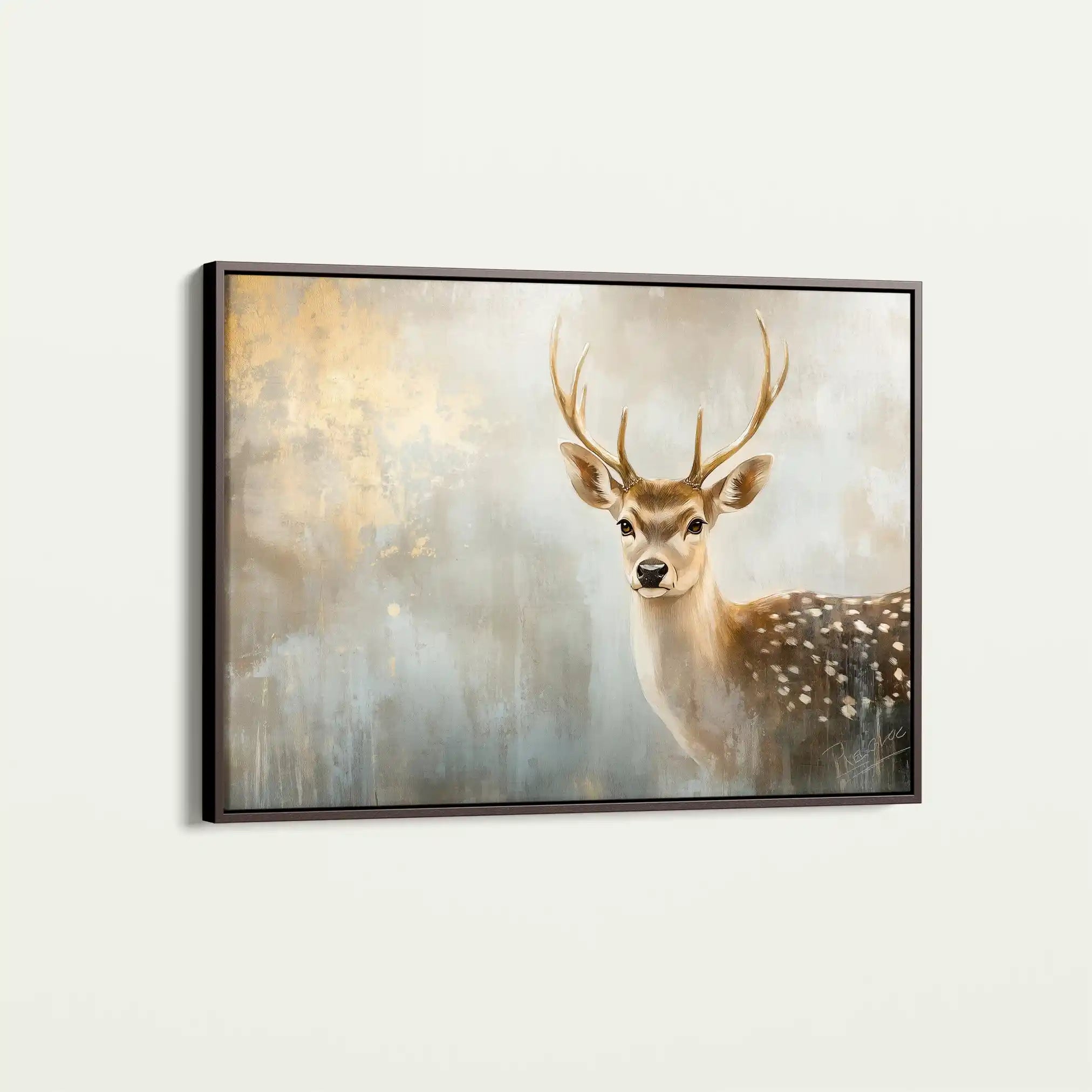 Animals 110 Canvas Art 60 x 40 cm / Black