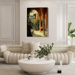 Orientalist 110 Canvas Art 60 x 40 cm / Black