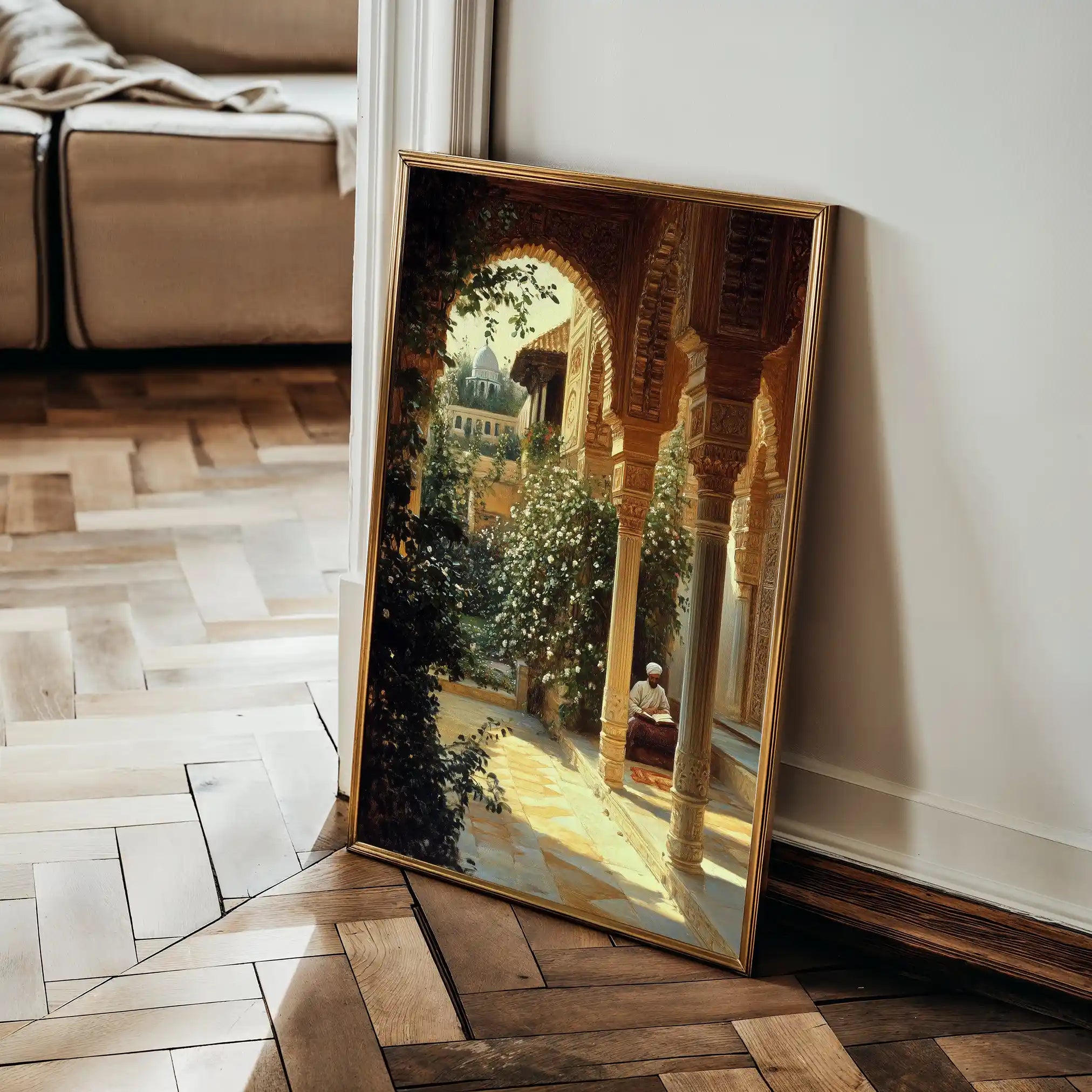 Orientalist 110 Canvas Art 60 x 40 cm / Black