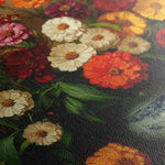 Floral 1105 Canvas Art 60 x 40 cm / Black