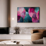 Boho 111 Canvas Art 60 x 40 cm / Black