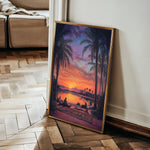 Orientalist 111 Canvas Art 60 x 40 cm / Black