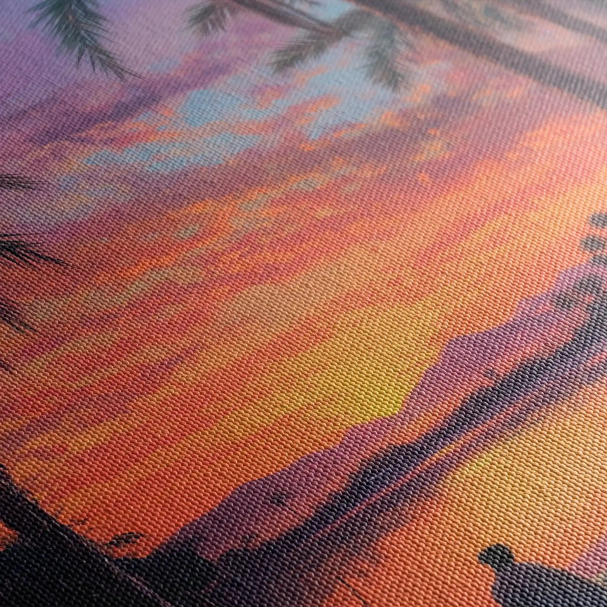 Orientalist 111 Canvas Art 60 x 40 cm / Black