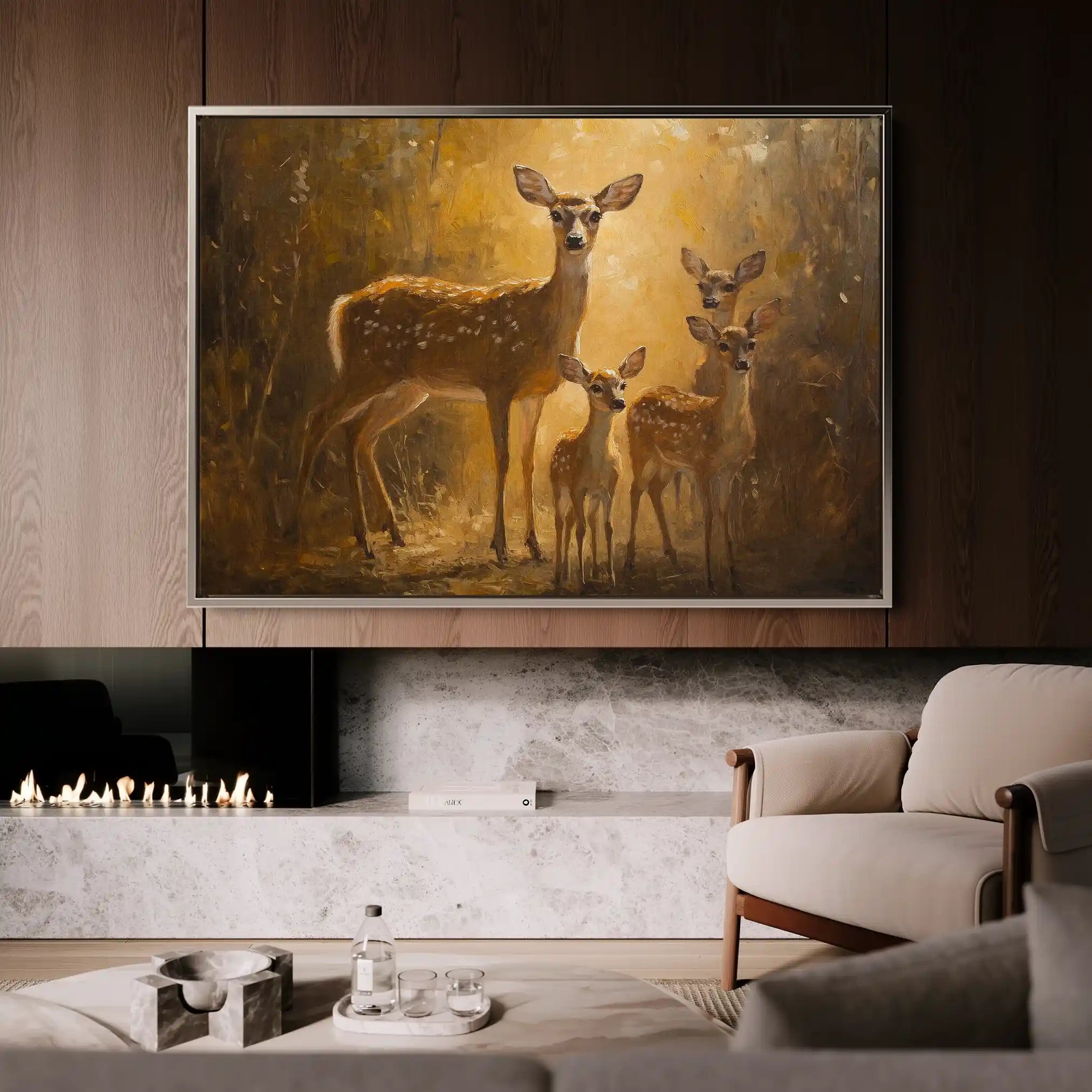 Animals 112 Canvas Art 60 x 40 cm / Black