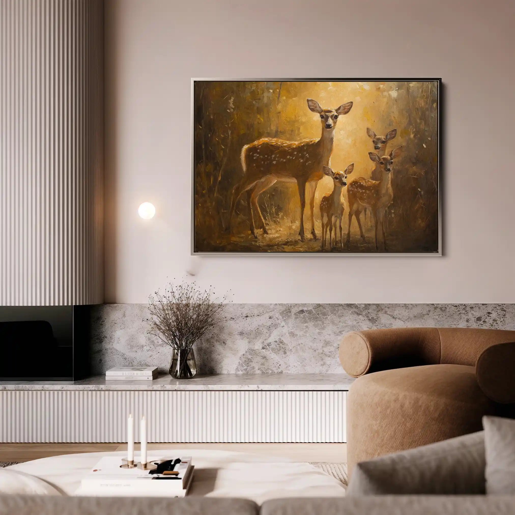 Animals 112 Canvas Art 60 x 40 cm / Black