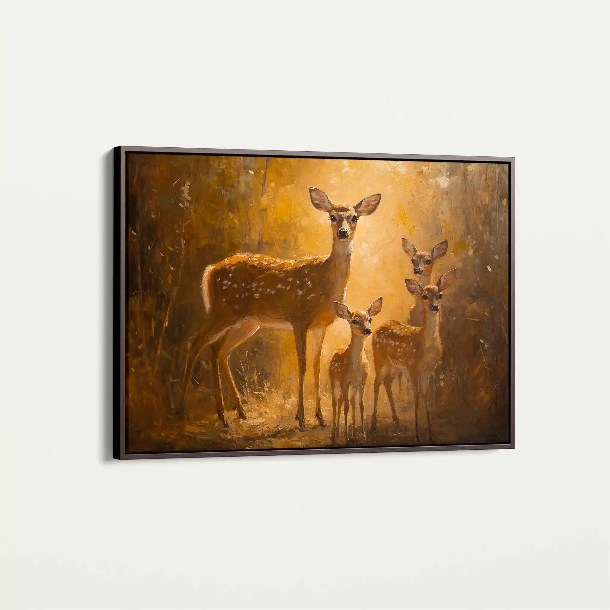 Animals 112 Canvas Art 60 x 40 cm / Black