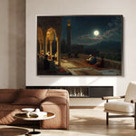 Orientalist 112 Canvas Art 60 x 40 cm / Black