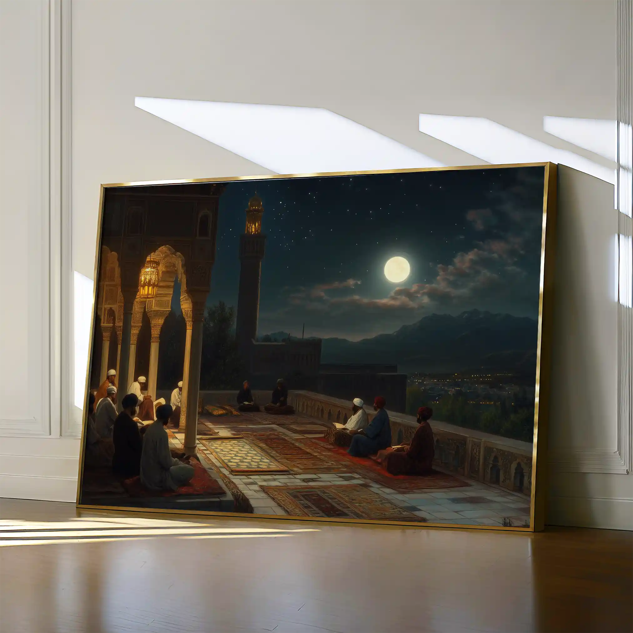 Orientalist 112 Canvas Art 60 x 40 cm / Black