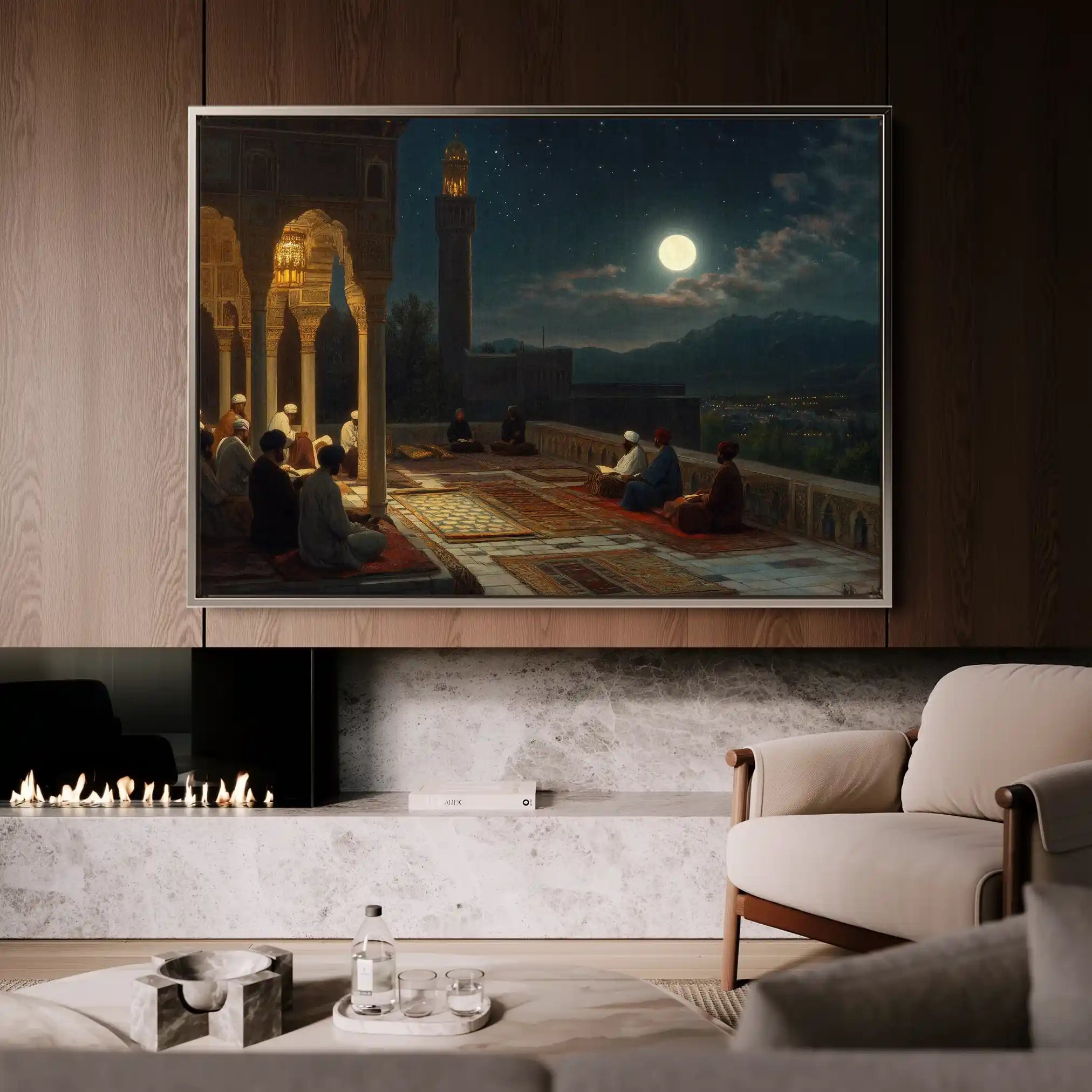 Orientalist 112 Canvas Art 60 x 40 cm / Black