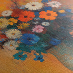 Floral 1126 Canvas Art 60 x 40 cm / Black