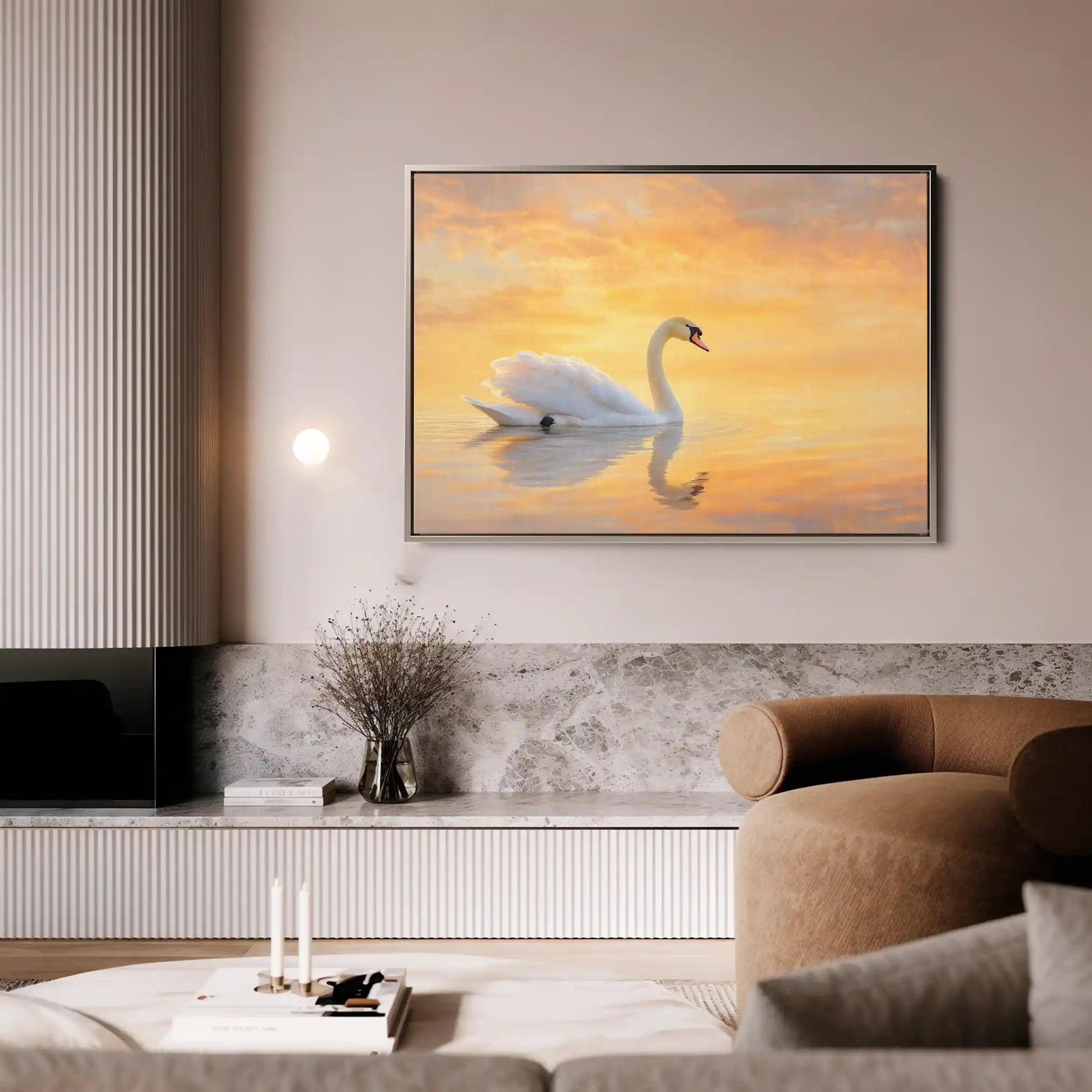 Animals 113 Canvas Art 60 x 40 cm / Black