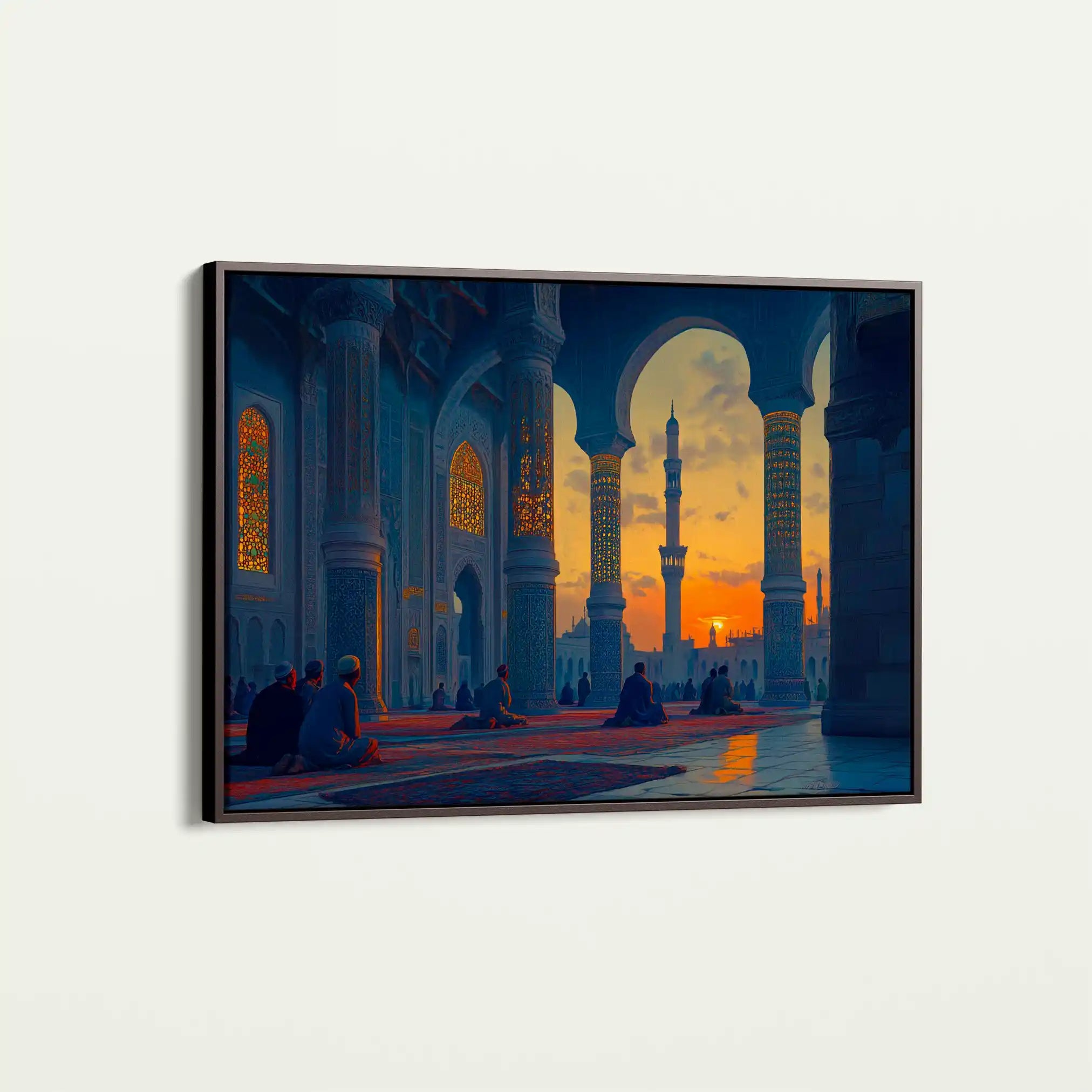 Orientalist 113 Canvas Art 60 x 40 cm / Black