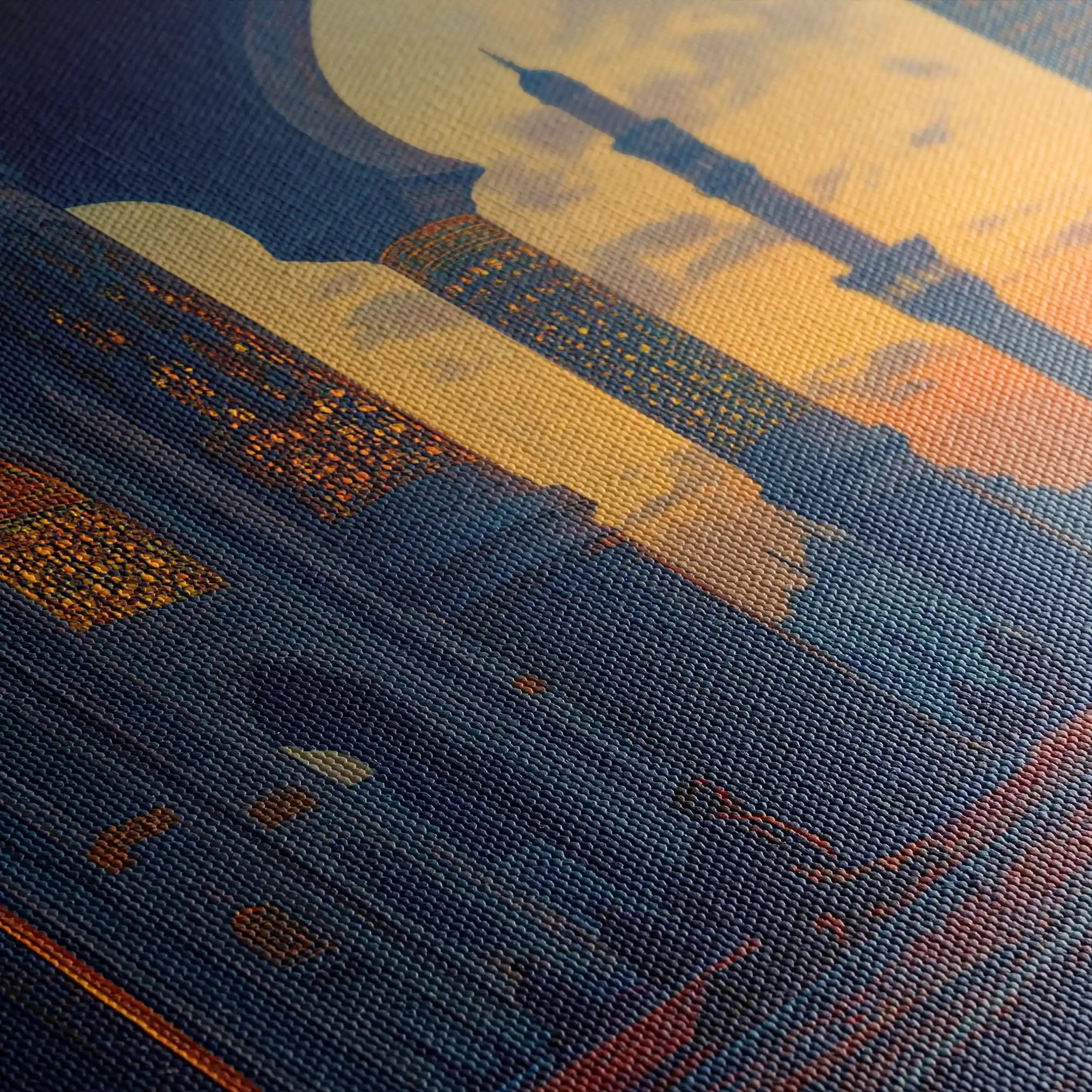 Orientalist 113 Canvas Art 60 x 40 cm / Black