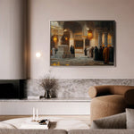 Orientalist 114 Canvas Art 60 x 40 cm / Black