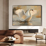 Animals 115 Canvas Art 60 x 40 cm / Black