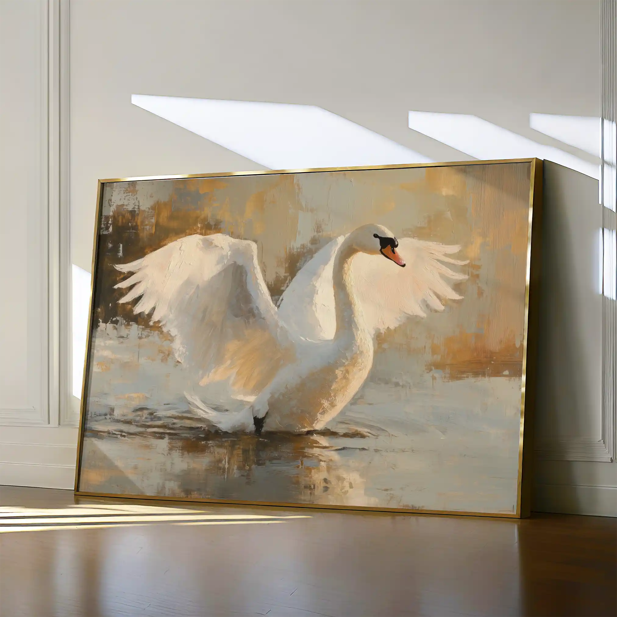 Animals 115 Canvas Art 60 x 40 cm / Black