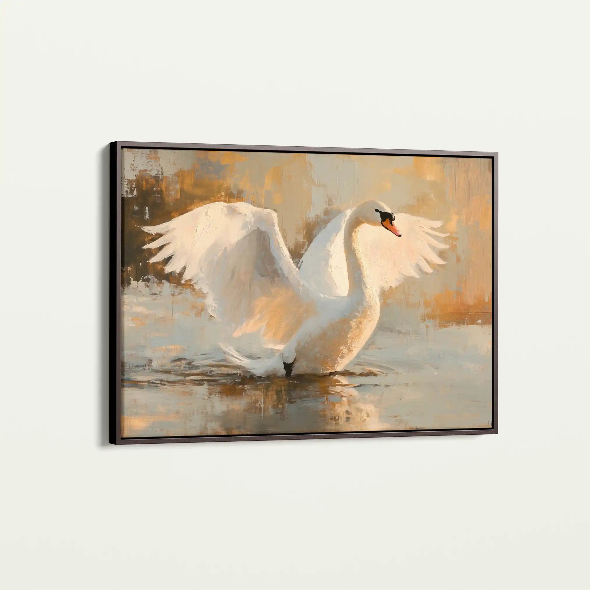 Animals 115 Canvas Art 60 x 40 cm / Black