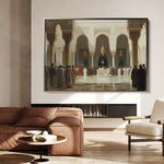 Orientalist 115 Canvas Art 60 x 40 cm / Black