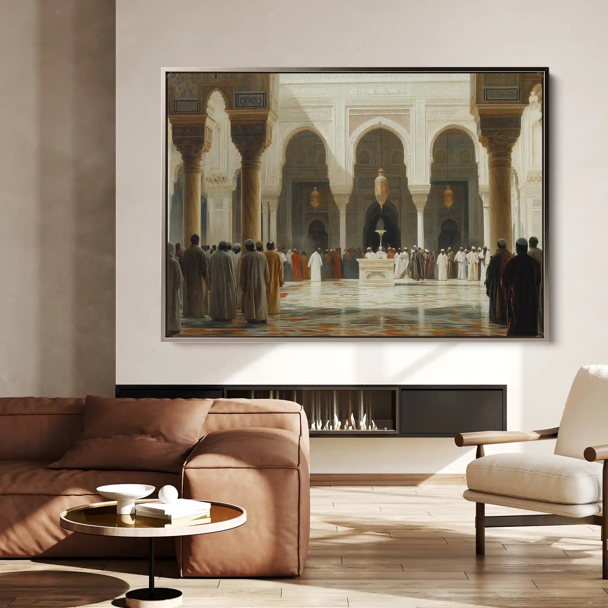 Orientalist 115 Canvas Art 60 x 40 cm / Black
