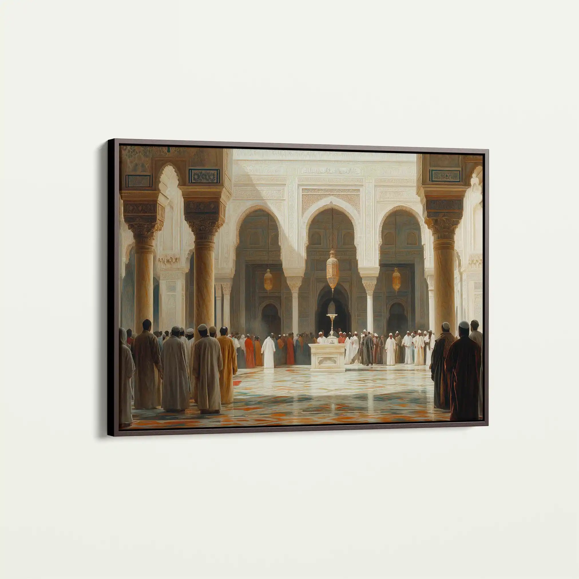 Orientalist 115 Canvas Art 60 x 40 cm / Black